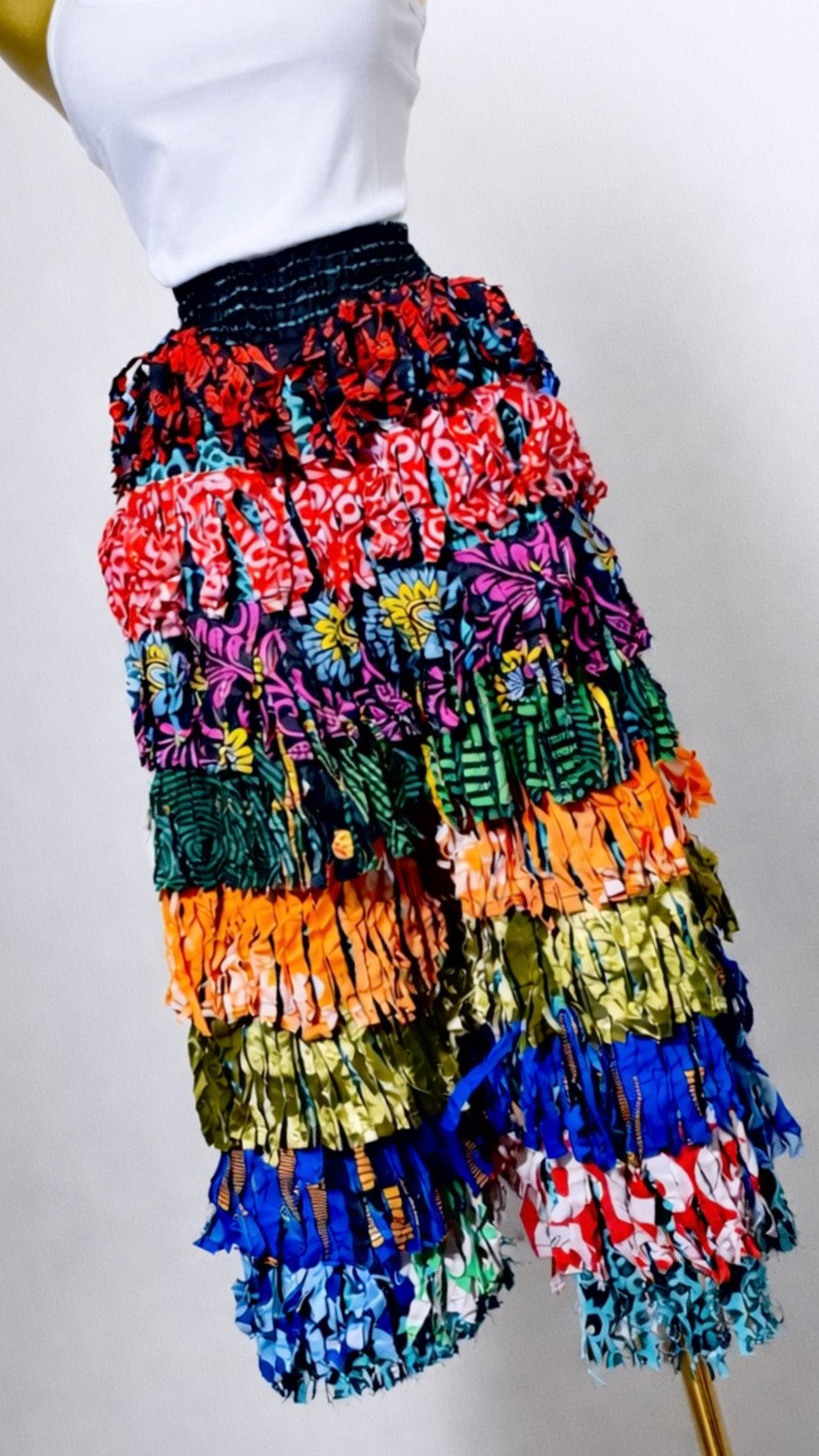 Lagbaja Fringe Pants