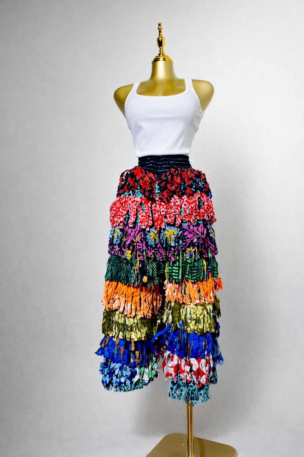 Lagbaja Fringe Pants